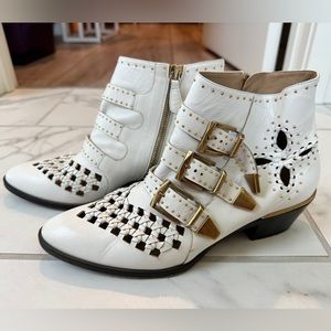 Chloé Susanna leather western boots